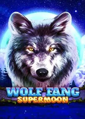 Wolf und Vollmond mit starker Volatilität.